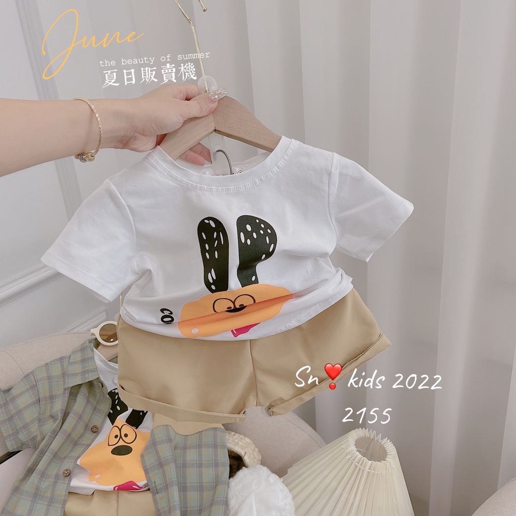 SALE ĐỒ BỘ CỘC TAY 3 CHI TIẾT CHO BÉ TRAI CAO CẤP