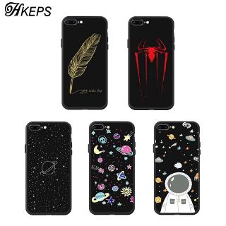 Ốp lưng silicon mềm nhám họa tiết dễ thương cho iPhone XS MAX XR X