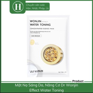 Mặt nạ dưỡng trắng Wonjin Effect Water Toning Concentrated Essence Mask 30ml