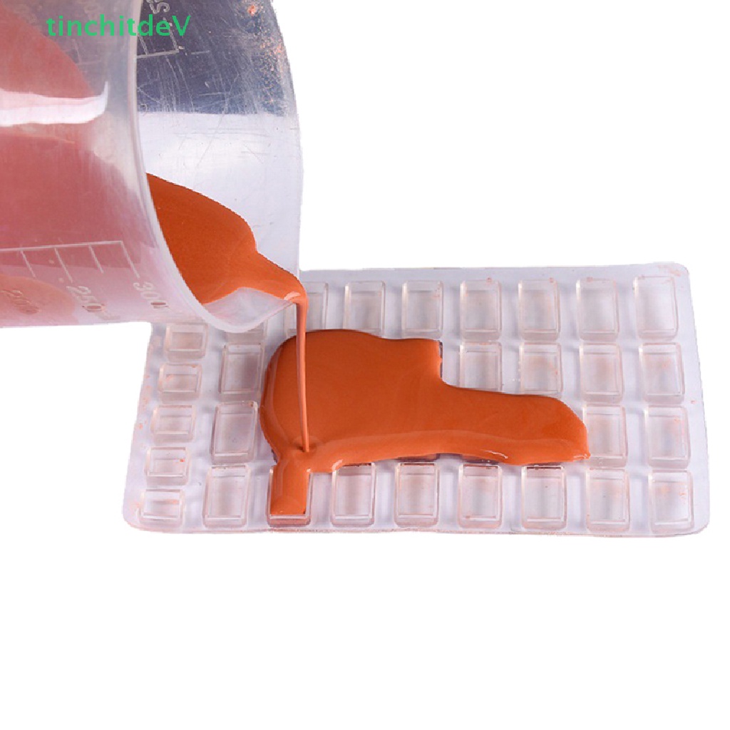 1 Khuôn Silicone Tạo Hình Viên Gạch Mini Trang Trí Nhà Cửa DIY
