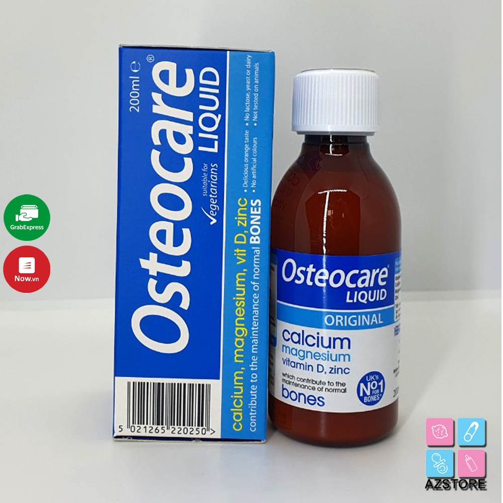 Canxi nước Osteocare Liquid 200ml - Osteocare Calcium Magnesium VitaminD Zinc