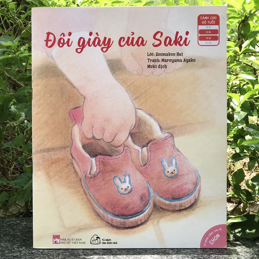 Sách - Đôi Giày Của Saki (3-8 tuổi)