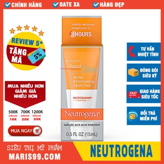 Kem NEUTROGENA Rapid Clear Acne Eliminating Spot Gel (15ml) _Xchoice