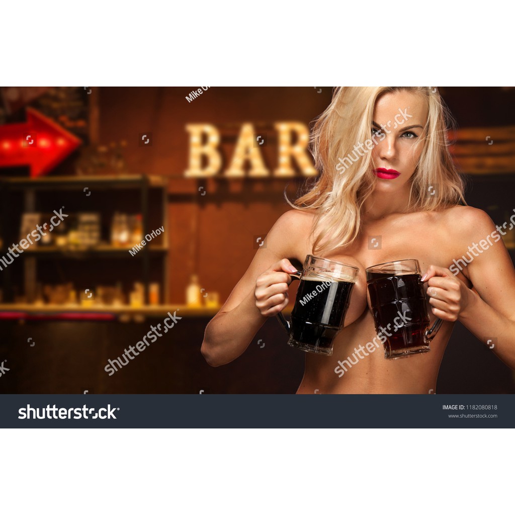 Tranh lụa 3d trang trí Nhà hàng Beer rượu Kích Thước 1,5m x 2m QBQN-4