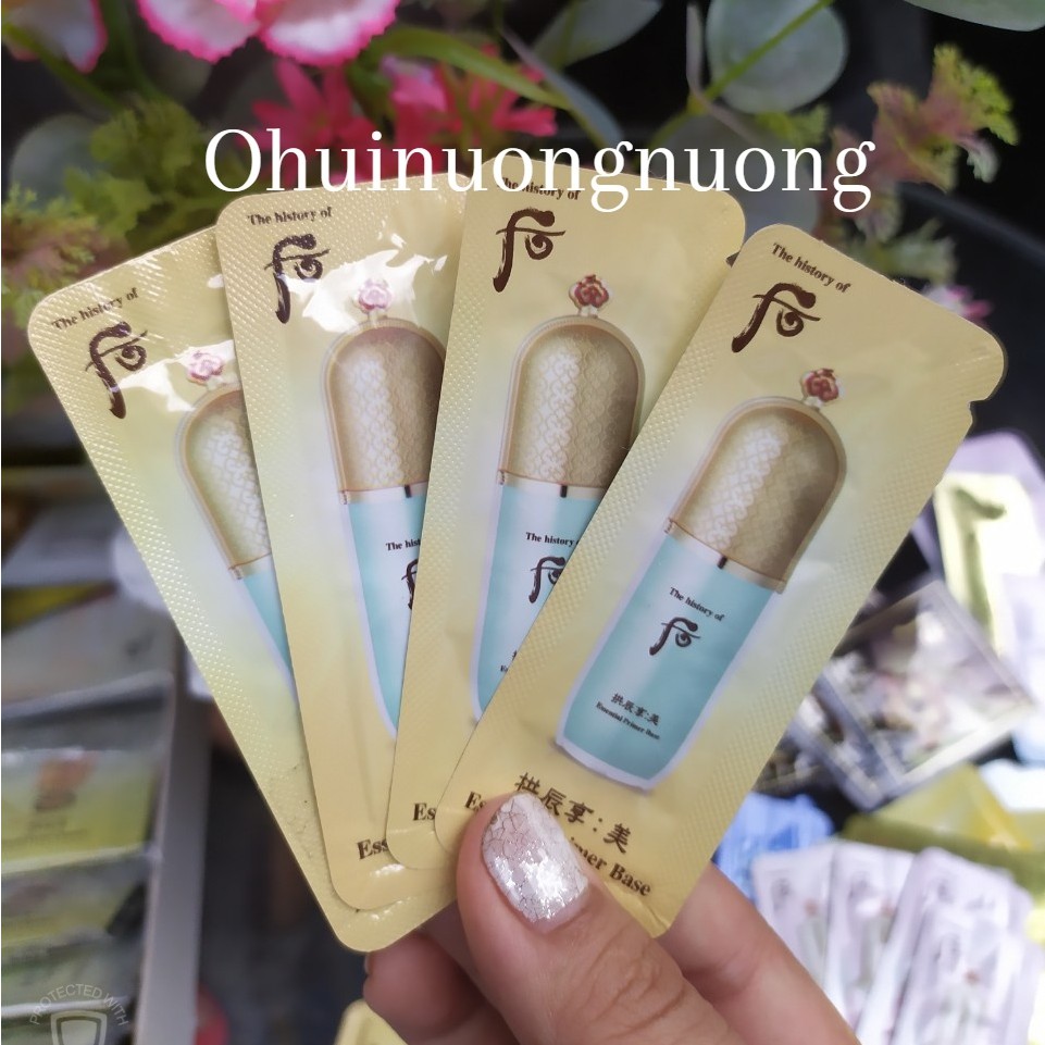 Combo 10 Gói Kem Lót Whoo Mi Essential Primer Base Che Khuyết Điểm. | BigBuy360 - bigbuy360.vn