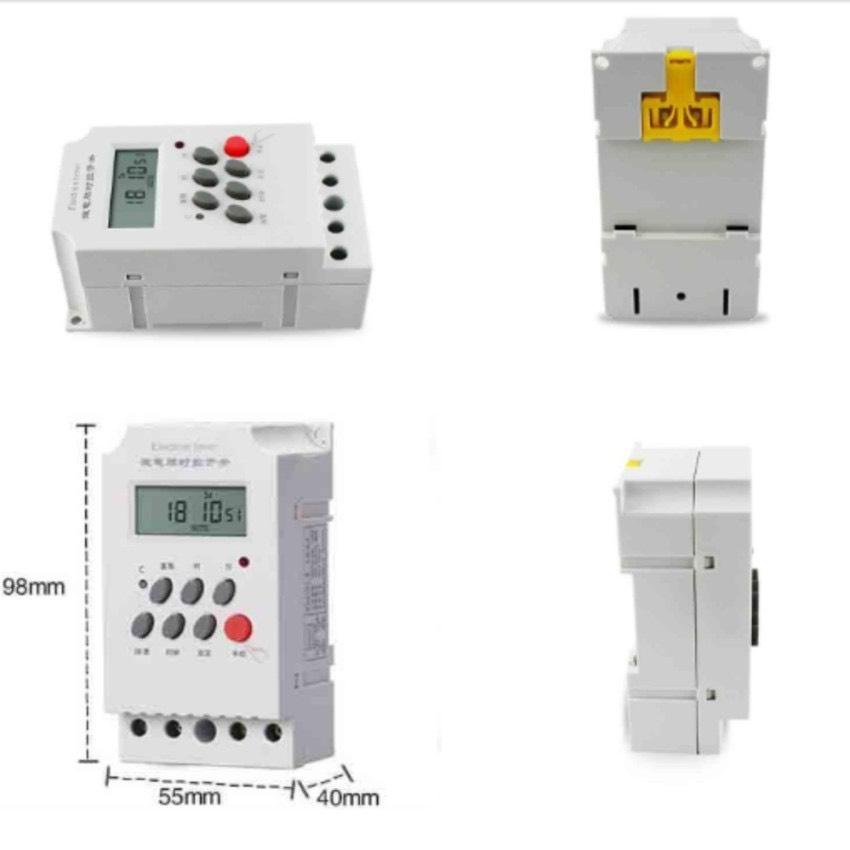 [FreeShip] Công Tắc Hẹn Giờ Kg316 T-II 25A/220V, Bộ Hẹn Giờ Tự Động