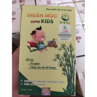 Super kid thuần mộc, bé ăn ngon, tăng sức đề kháng