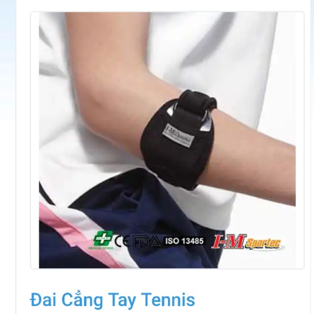 Đai cẳng tay tennis cao cấp