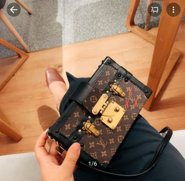 LV petite malle bản supper sale_full hộp nguyên siu