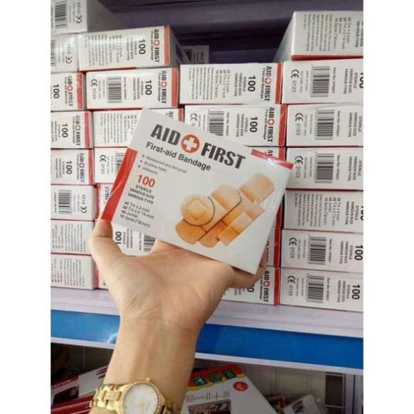 Hộp 100 miếng dán y tế urgo dán vết thương, băng gâu cá nhân ( tuyển khách sỉ)