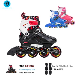 Giày Patin Trẻ Em Flying Eagle BKB K8 (Mẫu Mới 2020) Chính Hãng + Tặng Bộ Bảo Hộ 6 Món
