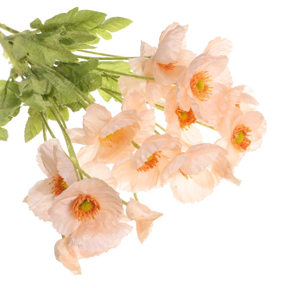 YNATURAL Hoa Anh Túc Nhân Tạo Chất Lượng Cao Dùng Để Trang Trí DIY