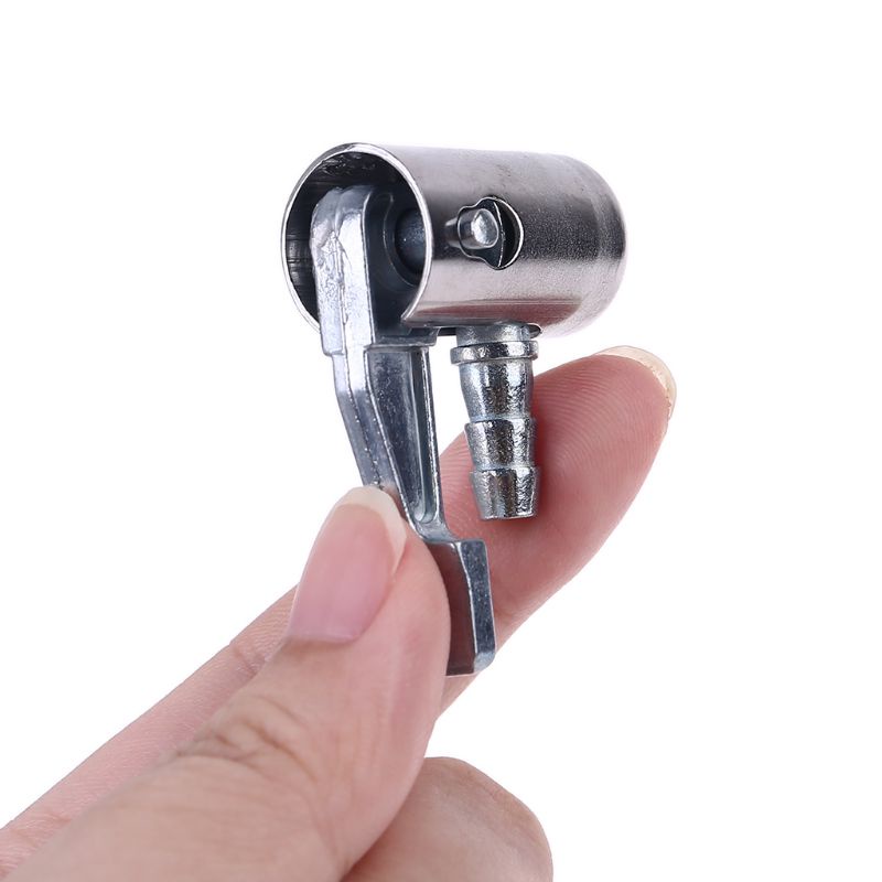 Đầu Nối Bơm Hơi Lốp Xe Mini Bằng Kim Loại 1/4&quot;