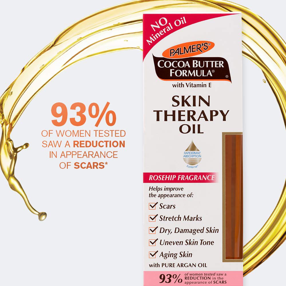 Dầu dưỡng ẩm đa năng hương hoa hồng Palmer's Cocoa Butter Formula Skin Therapy Moisturizing Body Oil 150ml (Mỹ)