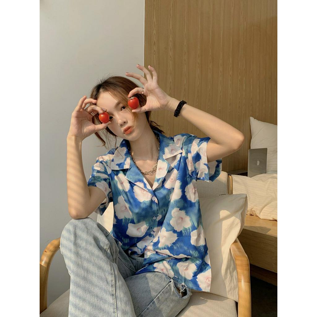 Áo Sơ Mi Tay Ngắn Thời Trang Dành Cho Nữ