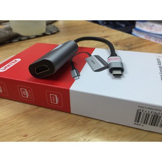 Cáp Type-C To HDMI Unitek (Y-6316)4K