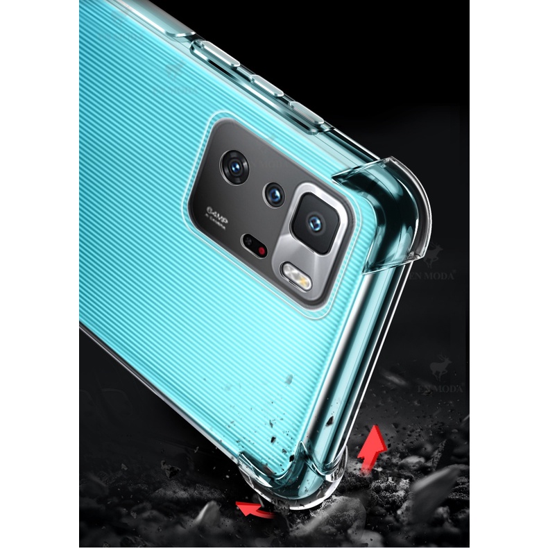 Ốp lưng Poco X3 GT / Redmi Note 10 Pro 5G / Poco M5 dẻo trong suốt lồi 4 góc chống sốc ôm khít máy lâu ố vàng