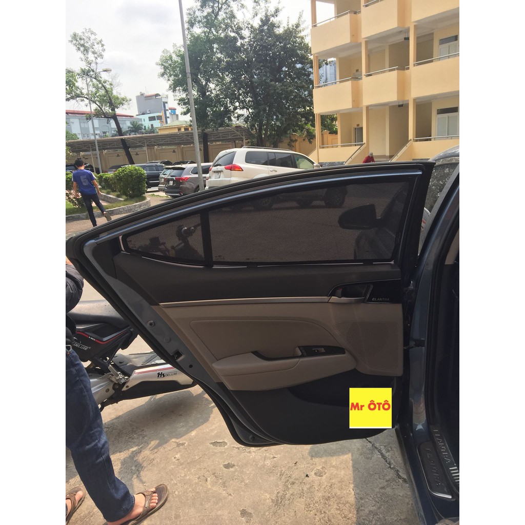 Rèm Loại 1- Rèm Che Nắng  Xe Hyundai Elantra 2010- 2015- 2018- 2020- 2021 MR.ÔTÔ -Bảo Hành 2 Năm