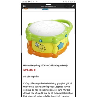 Trồng LEAP FROG đồ chơi cho Bé