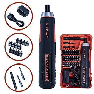 Máy vặn vít 27 món dùng pin black&decker bd40k27-b1