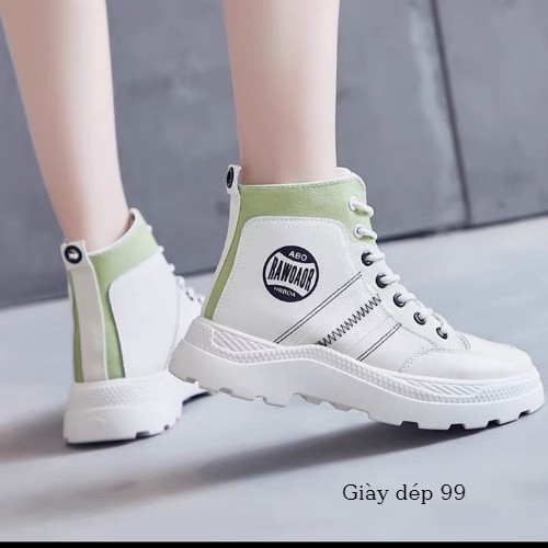 Giày bốt nữ,  Boot cao cổ Hàn quốc ulzzang hàng cao cấp 4cm mẫu xinh hàng mẫu hot trend 2021 | BigBuy360 - bigbuy360.vn