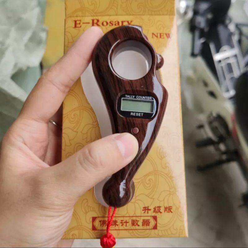 Máy đếm niệm Phật - Bấm đếm số lần tụng kinh có nút bấm reset