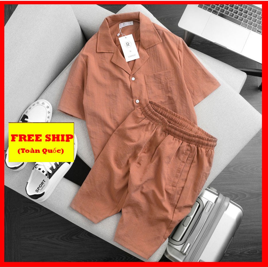 Đồ Bộ Nam 4 Màu  Đũi Dài Và Ngắn Nam - Hàng Đũi Mặc Mát Xu hướng Mới - D03
