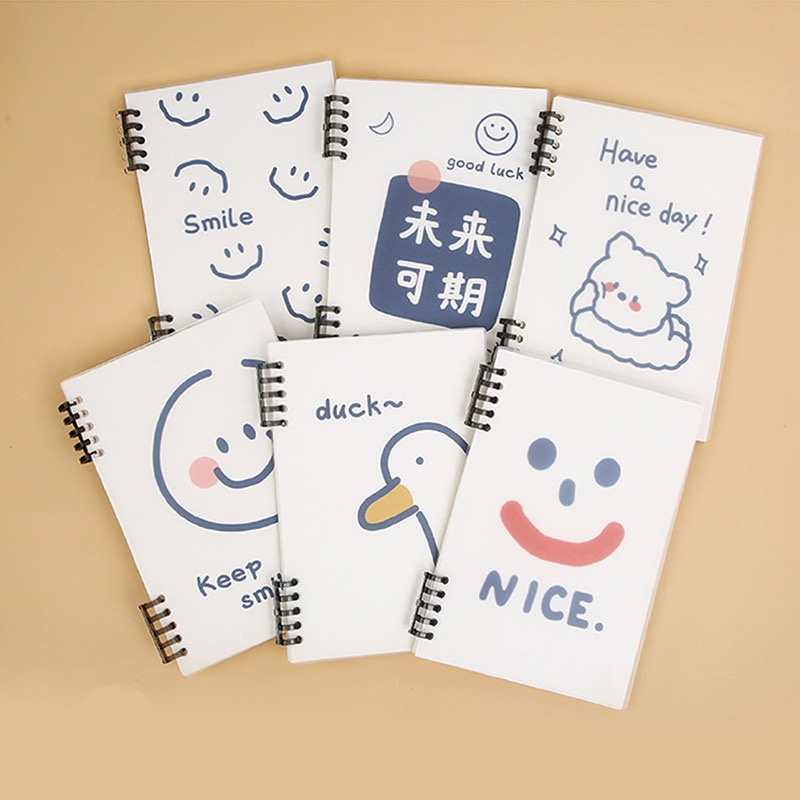Sổ còng A5 10 lỗ độc đáo bìa dễ thương kèm bìa cứng nhám