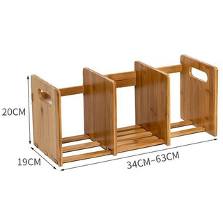 [ SALE SẬP SÀN] Kệ sách Gỗ để bàn hiện đại( tự điều chỉnh kích thước thông minh) GN11