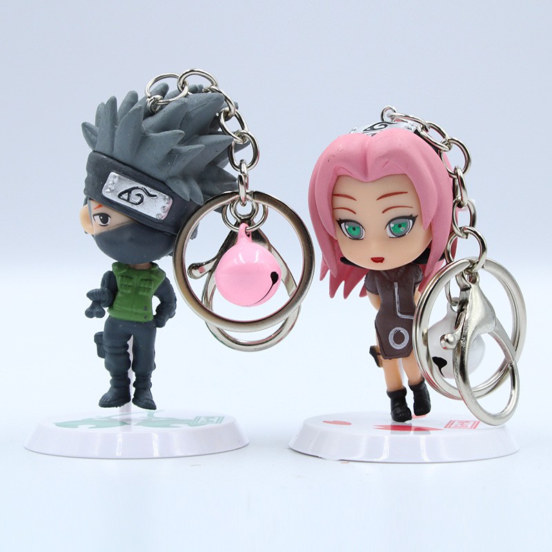 Lẻ mô hình chibi nhật vật Naruto Chibi dễ thương tặng kèm chân đế