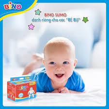 Combo 6 Gói Tã Dán Bino Siêu Đại XXXL12 ( 18 -35kg )