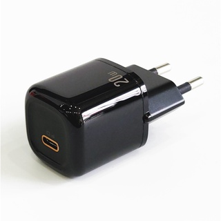 Cốc Sạc 20W Mini - Chân tròn EU (Sạc Nhanh chuẩn PD)