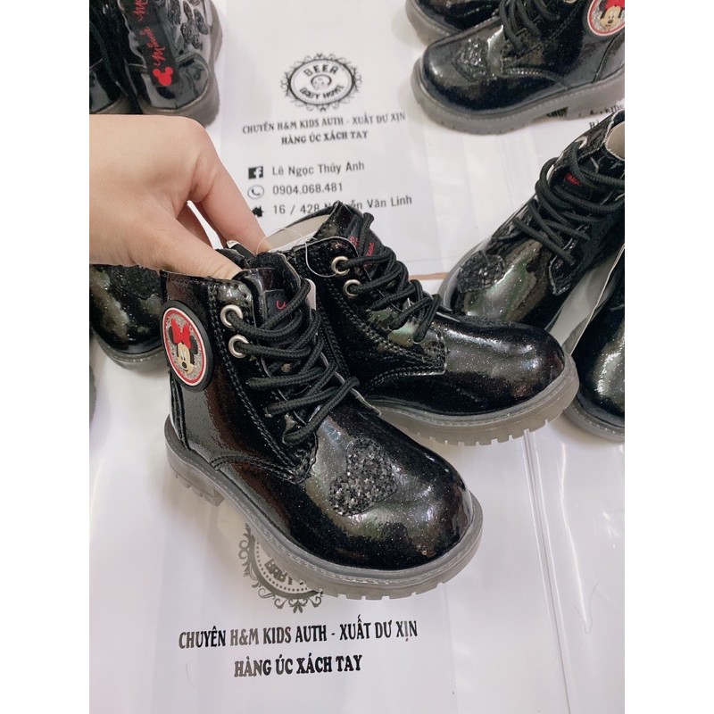 Giày cao cổ bé gái