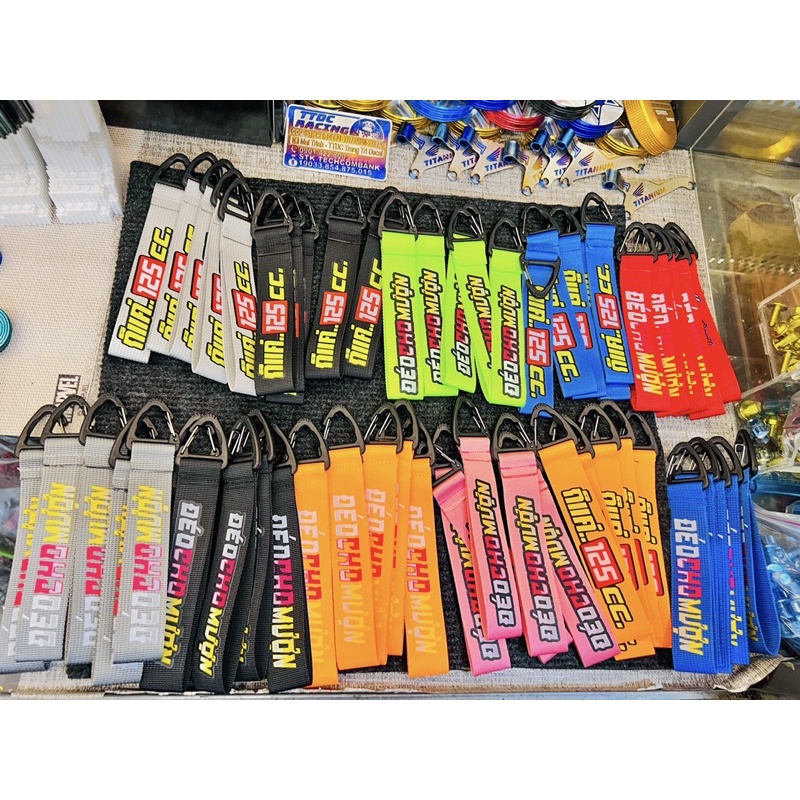 Móc khoá dây racing đủ màu DCM 🇹🇭✌