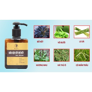 Cốt Bồ Kết Gội Đầu WonMom 250ml