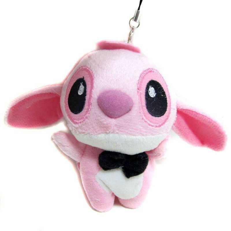 Móc khóa hình stitch nhồi bông đáng yêu 10cm