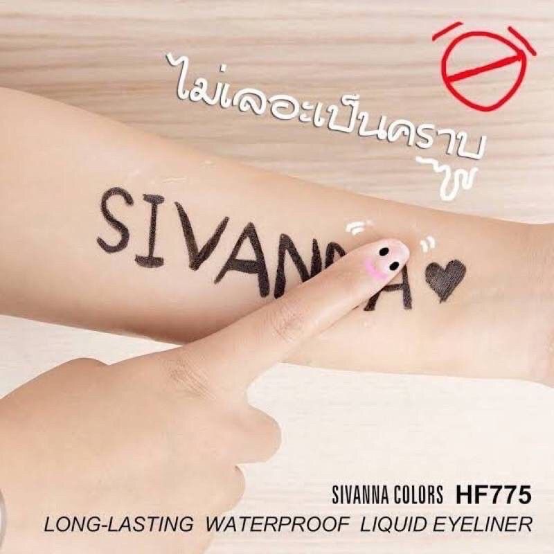 Kẻ Mắt Nước Đầu Bút Lông HF775 - Kháng Nước, Không Lem, Không Trôi