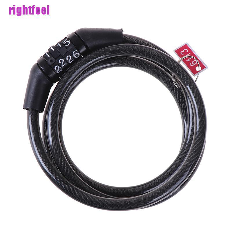 Dây Khóa Xe Đạp Với 4 Kỹ Thuật Số