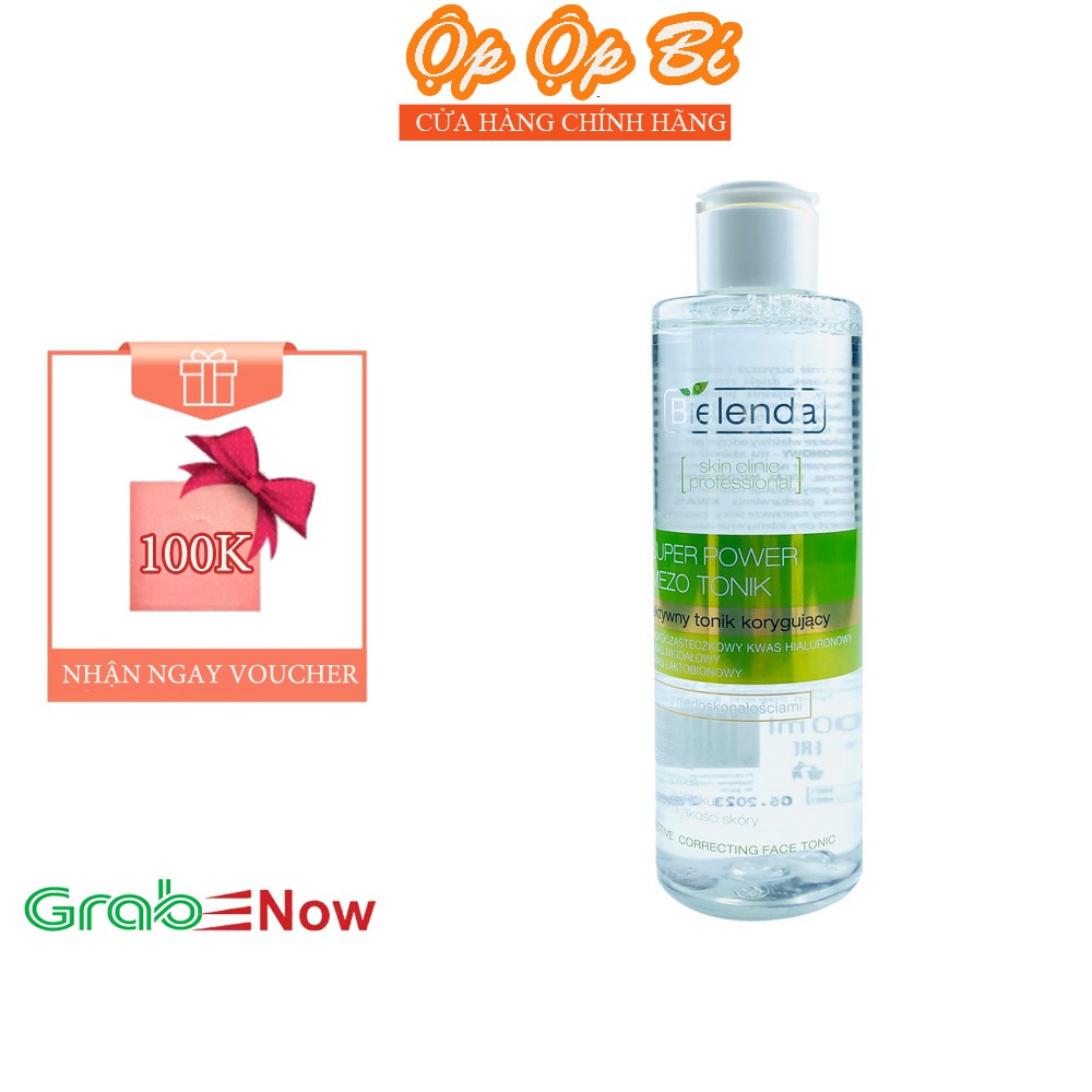 Toner Nước Hoa Hồng Cho Da Dầu Mụn Se Khít Lỗ Chân Lông - Bielenda Skin Clinic Professional 200ml