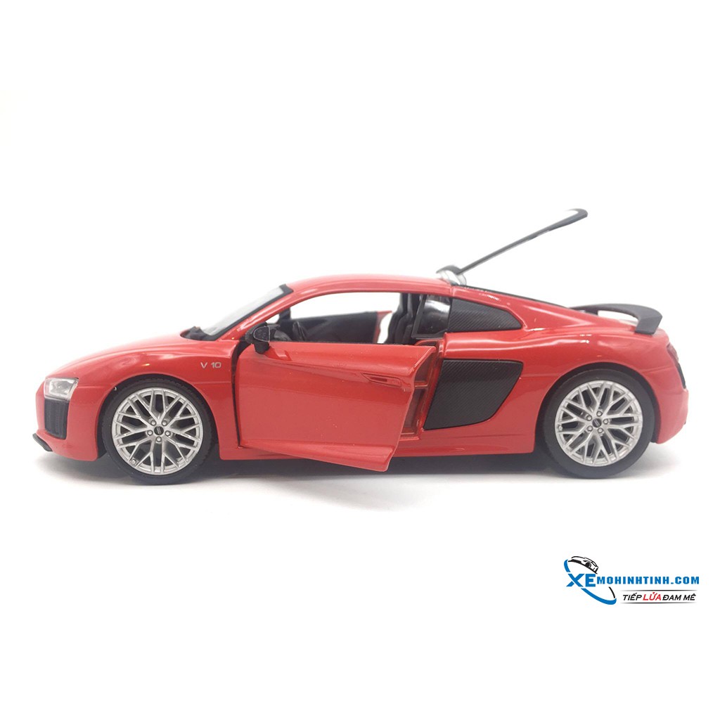 Xe Mô Hình Audi R8 V10 Plus 1:24 Maisto (Đỏ)