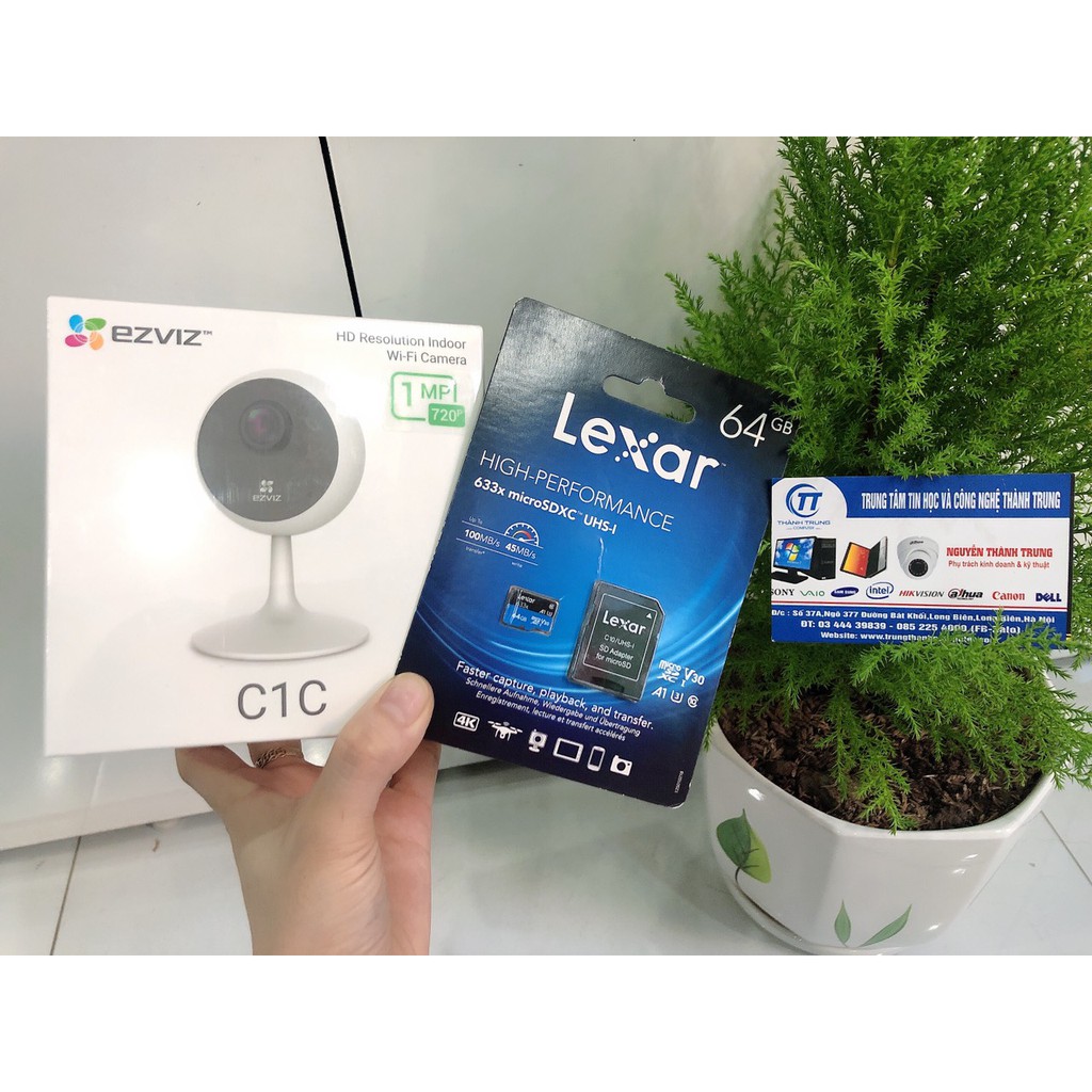 Camera IP Wifi EZVIZ C1C-B 1080P – Camera Wifi trong nhà thông minh