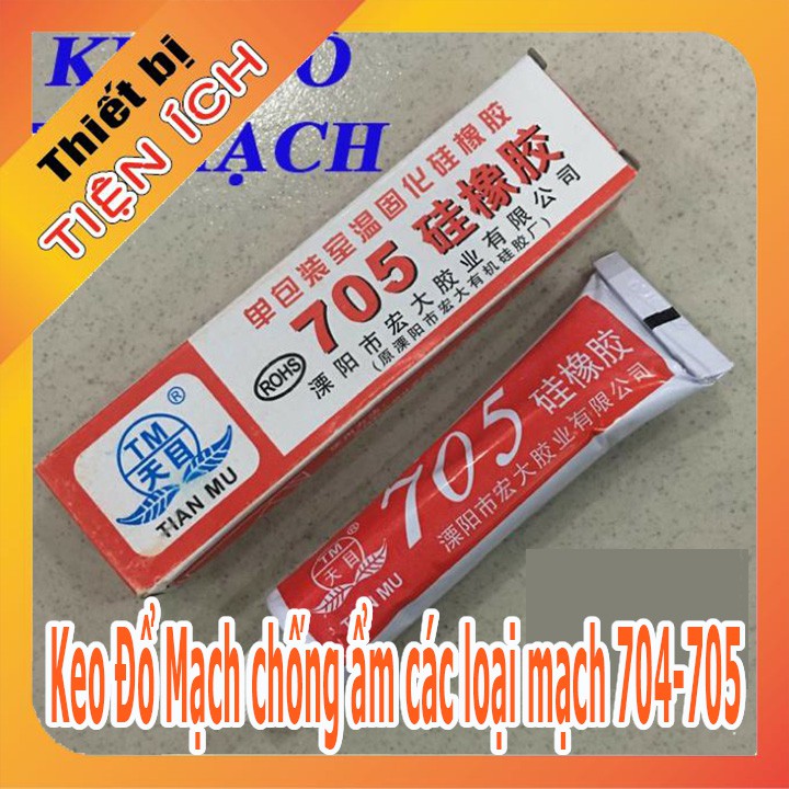 Keo Đổ Mạch chống ẩm các loại mạch 704-705  (45g) (P085)