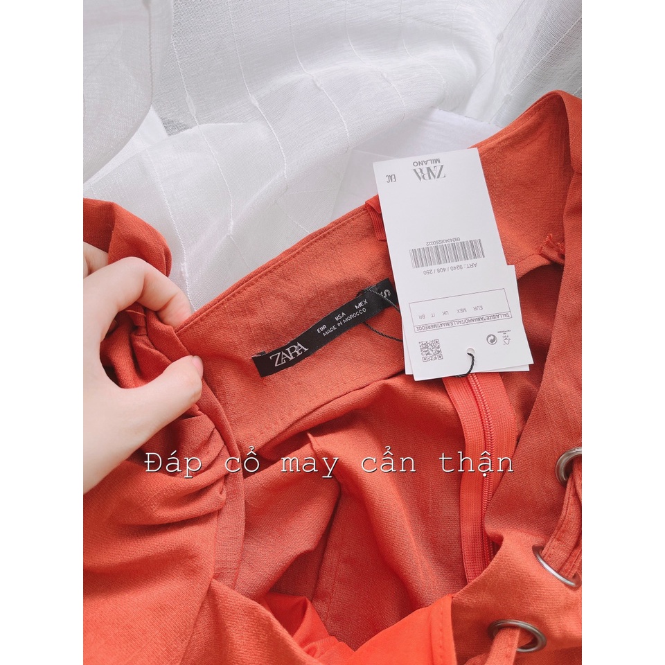 Váy cam tay bồng, váy cam xẻ ngực | BigBuy360 - bigbuy360.vn