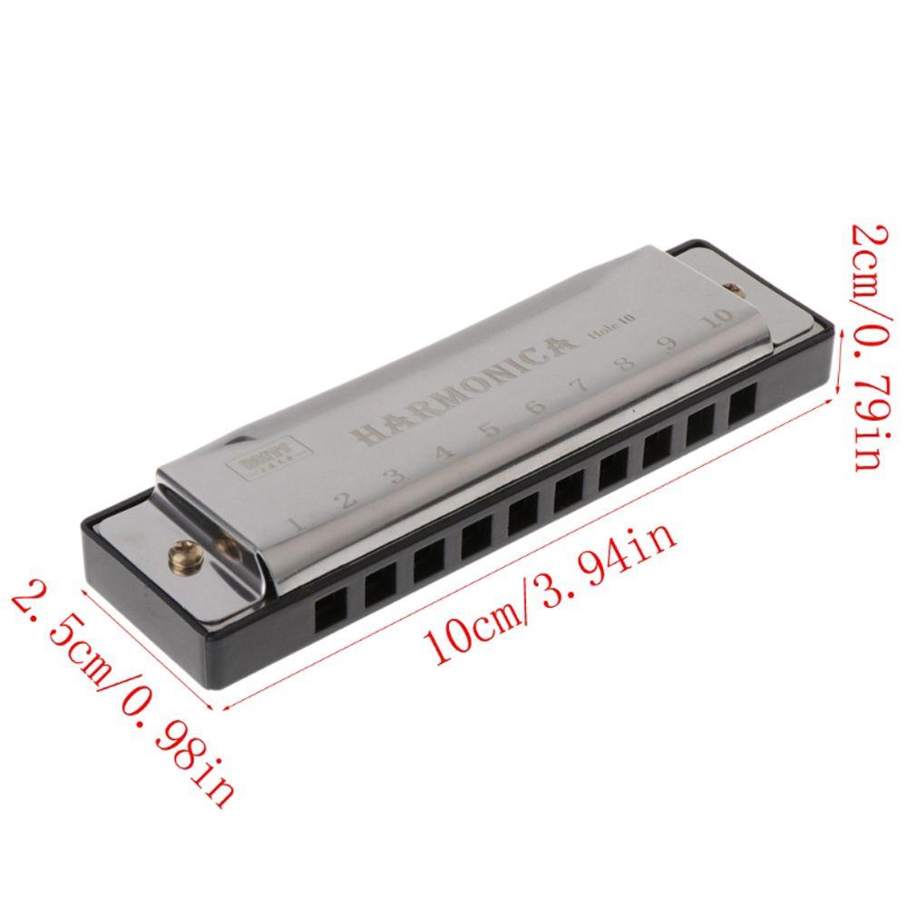 Kèn Harmonica 1 Tông 20 C Màu Xanh Dương Nhạc Cho Bé