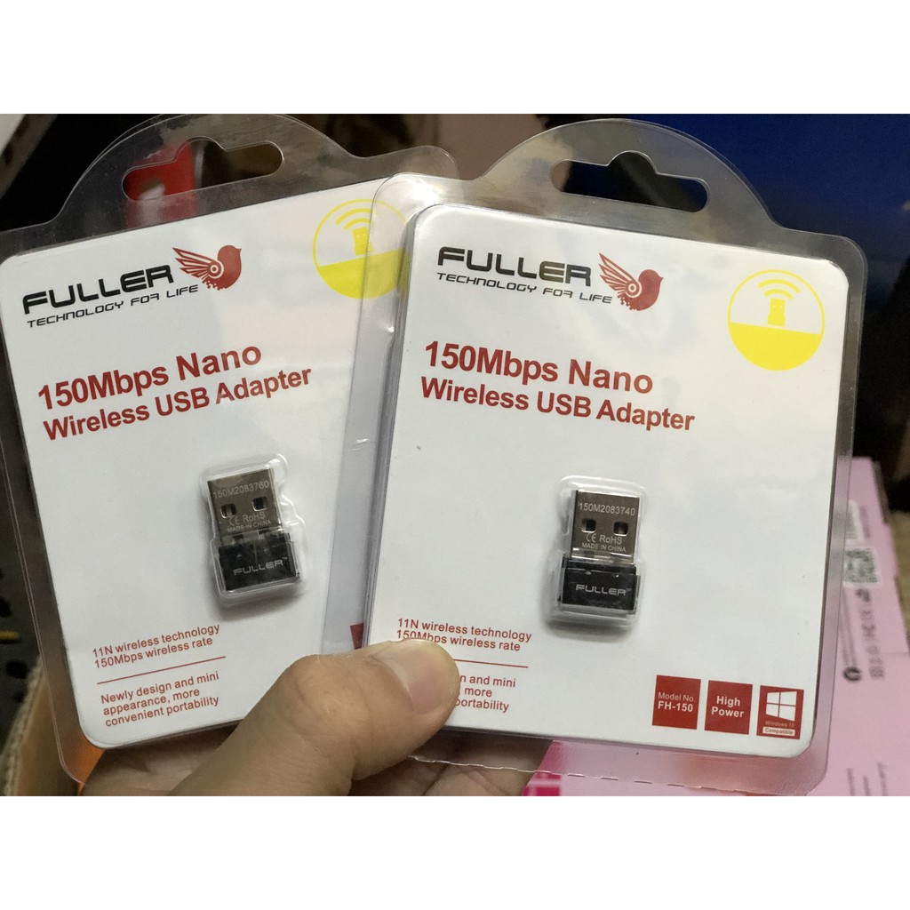 USB thu WiFi FULLER FH150 150Mbps Nano - Hàng Chính Hãng - Bảo hành 24 tháng