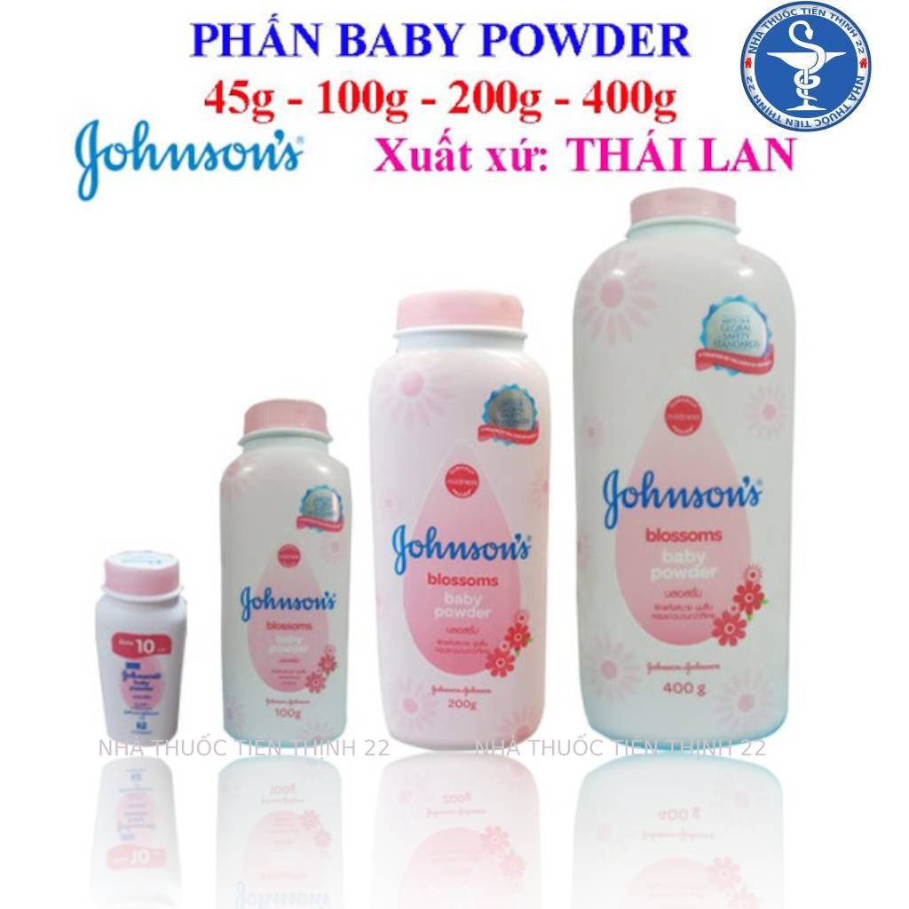 Phấn Gohnson&quot;s Thái  Lan 380g.180g,100g