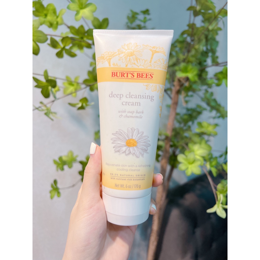 Sữa rửa mặt Burt’s Bees Soap Bark & Chamomile Deep Cleansing Cream 170g Burt Bee Burt's Bee - Hity Beauty