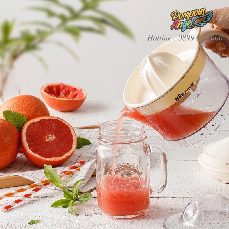 Máy vắt cam BEAR CZJ-A04B1 ,dung tích 400ml, vắt kiệt,êm, nhẹ , không bị đắng