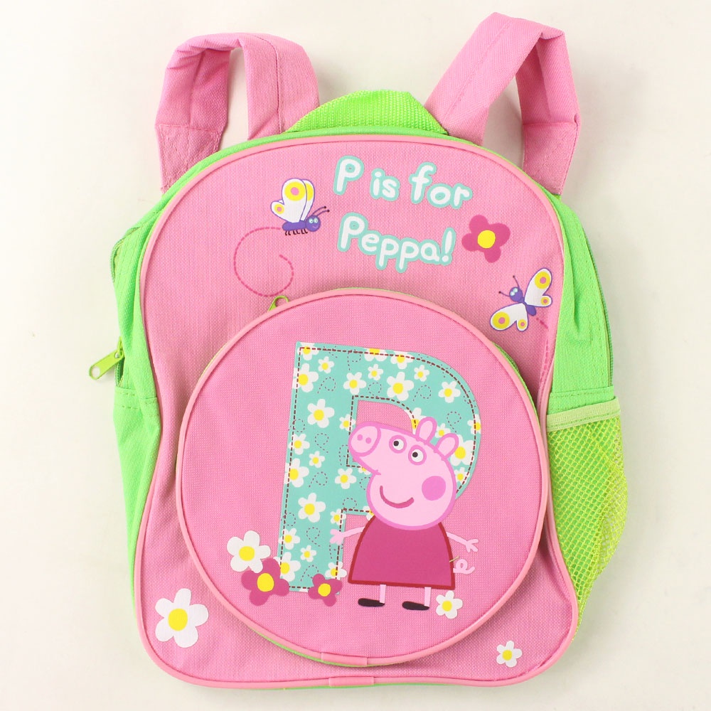 Hàng Mới Về Ba Lô Túi Rút Hình Heo Peppa Nhồi Bông 5 Mẫu Mã Dễ Thương Cho Bé