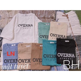 Áo thun chữ OVERNA DA6